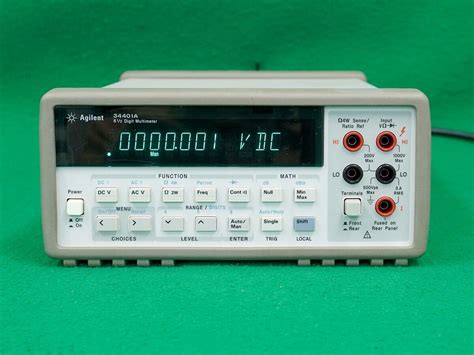 Hp Agilent 34401a Used Digital Multimeter 6½ Digit Tested And Spot On