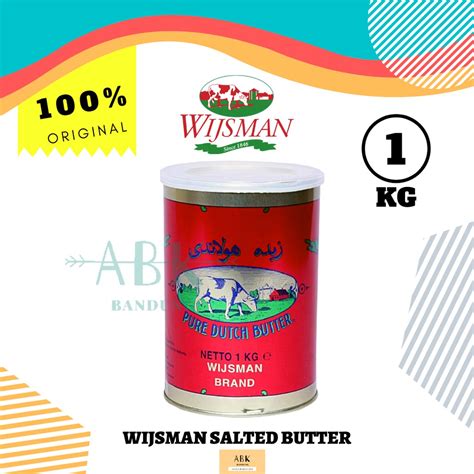 Jual Mentega Wisman 1 Kg Wijsman Salted Butter 1kg Wysman Shopee