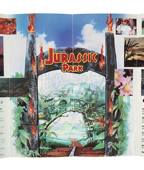 Lot 434 Jurassic Park 1993 Park Visitor Brochure 7