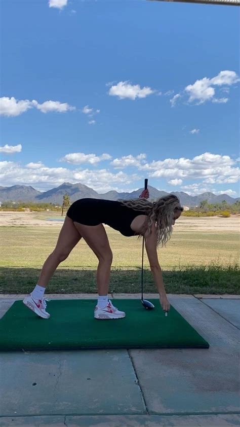 Paige Spiranacs Instagram Post A Pre Shot Routine Is Very Important