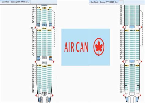 777 300er Air Canada Seat Map Secretmuseum