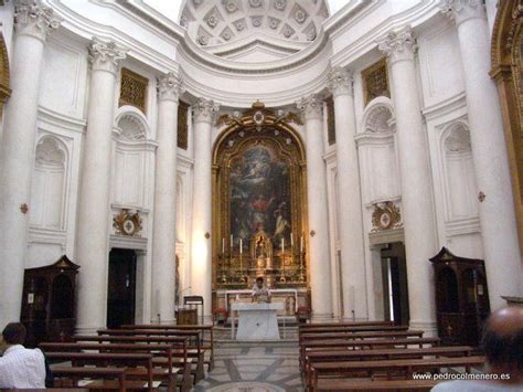 You can't talk about free markets and then close the borders to. Interior de la IGLESIA DE SAN CARLO DE LAS CUATRO FUENTES - Roma (Italia) Arquitecto: Francesco ...