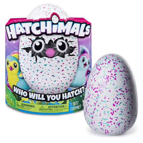 Hatchimals Hatching Egg Plush Interactive Creature Penguala Pink Or