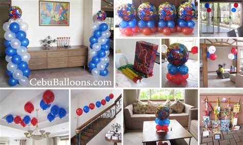 You can make spiderman masks, birthday cakes and cupcakes, and even a piñata, not to mention some amazing decorations, party favors and birthday party games, too. Spiderman | Cebu Balloons and Party Supplies