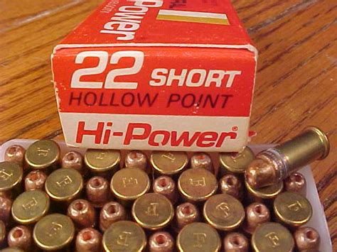 Box Of Federal Hi Power 22 Short Hollow Point For Sale At Gunauction