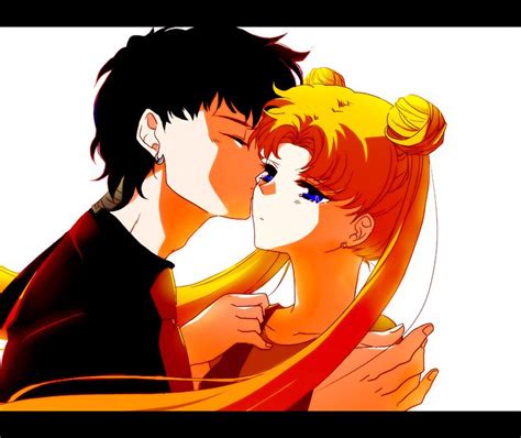 Pin De Juliana En Seiya Usagi En Sailor Moon Serena Y Seiya Seiya Kou