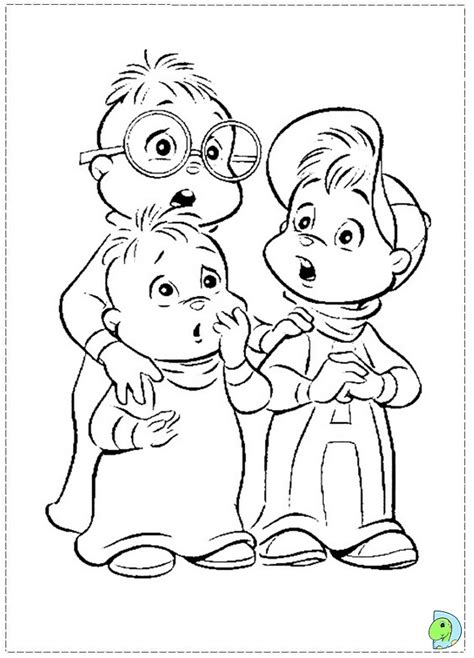 Alvin and the chipmunks coloring pages will give kids one more chance to meet with dancing, singing and speaking little you as well can print them and offer your kid the new kind of communication with his favorite characters. Alvin and the Chipmunks coloring page- DinoKids.org