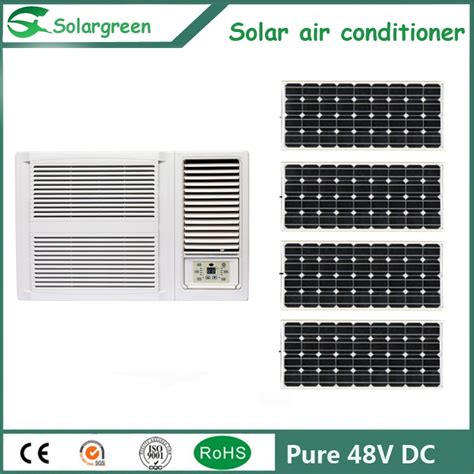 12v 24v 48v Dc Off Grid Solar Window Air Conditioner With High Eer