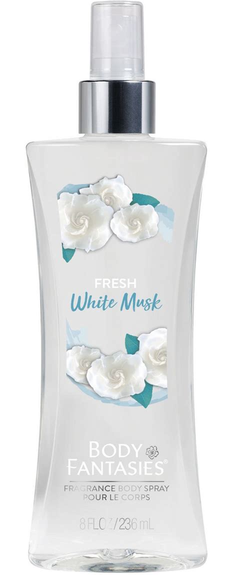 Body Fantasies Signature Fresh White Musk Fragrance Body Spray