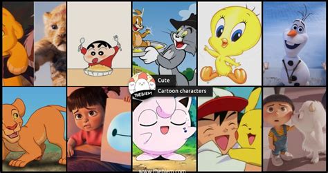 Am I Cute List Of Top 30 Cutest Cartoon Characters 2022