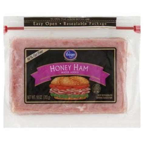 Kroger Honey Ham Slices 10 Oz Kroger