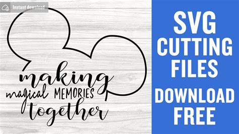 Making Memories Svg Free Cut File For Cricut Youtube