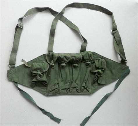 Chinese Army Type 85 Tokarev Ammo Pouch Chest Rig 762x25 30 Round Mag