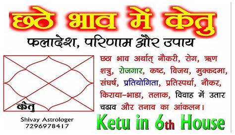 Ketu in 6th House | #Ketu 6th House | #Ketu#6#house#bhav - YouTube