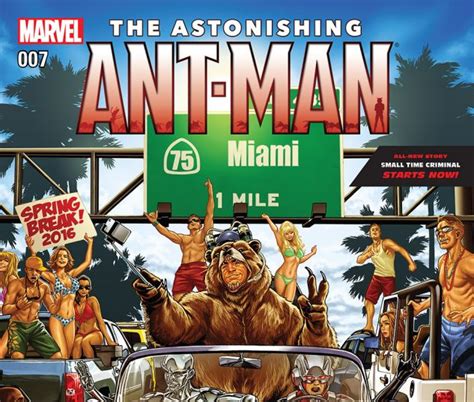 the astonishing ant man 2015 7 comic issues marvel
