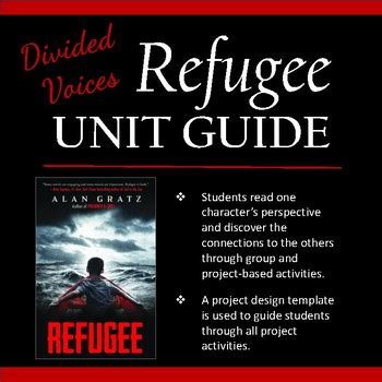 Josef was overwhelmed and wet the Divided Voices Unit for Refugee by Alan Gratz by ...