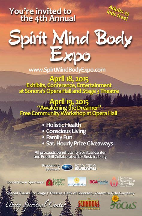 7 Best Spirit Mind Body Expo Images Body Expo Sierra Nevada Fun