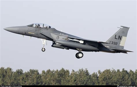 91 0332 united states air force mcdonnell douglas f 15e strike eagle photo by chris lofting id