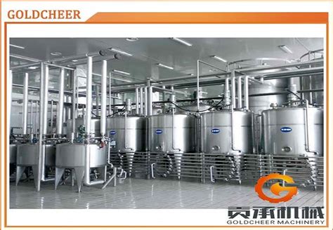 Uht Milk Production Line Goldcheer Machinery