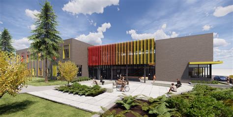 New Urban High School Opsis Architecture