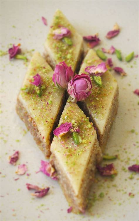 Persian Baklava Persian Desserts Persian Food Middle Eastern Desserts
