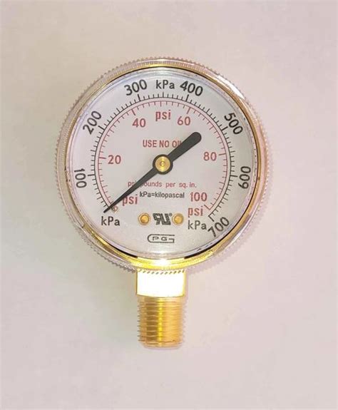 G20b 100 Gentec 2 Inch Brass Pressure Gauge Torchtipscom