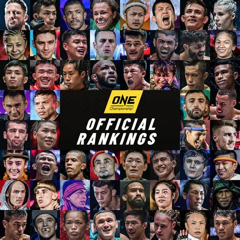 One Championship Announces Athlete Rankings Dominated By Japanese
