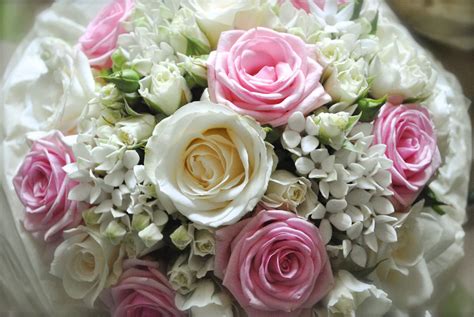 Pink And White Wedding Flowers Heaton House Farm Laurel Weddings