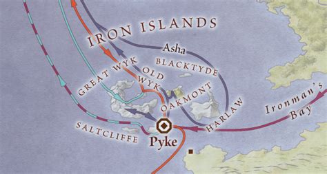 Journeys The Lifelines Of Westeros Fantastic Maps Got Map Game Of