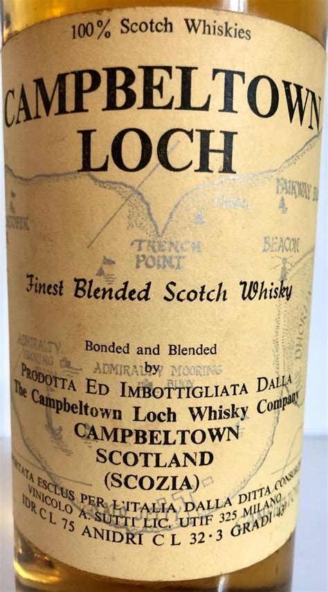 Campbeltown Loch Finest Blended Scotch Whisky Ratings And Reviews