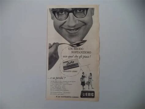 Advertising PubblicitÀ 1960 Tavoletta Brodo Liebig Eur 600 Picclick Fr