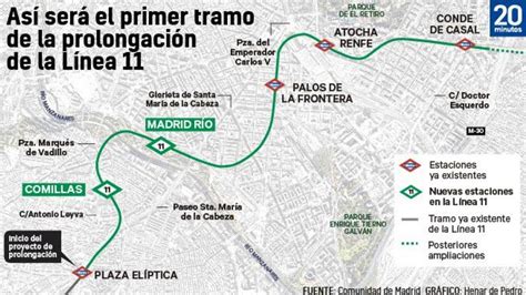 La línea 11 de Metro de Madrid empezará a ampliarse en noviembre de