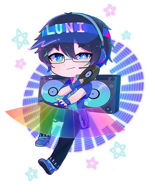 How To Draw Luni From Gacha Life Draw Easy