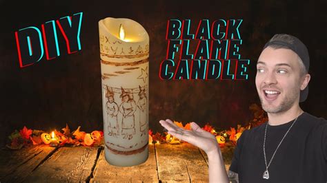 Hocus Pocus Black Flame Candle Munimorogobpe