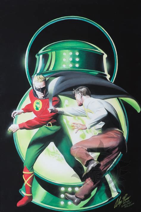 Alex Ross Green Lantern 1 In Steve Ms Alex Ross Paintings Comic