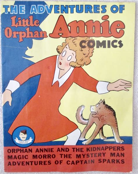The Adventures Of Little Orphan Annie 1941 Comic Book Cartoon Character