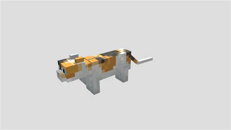 Minecraft Calico Cat Download Free 3d Model By Johnelkes B73100d Sketchfab