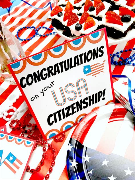 Michelle Paige Blogs Usa Citizenship Party And Printables