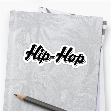 Hip Hop Stickers By Diiazmarta Redbubble