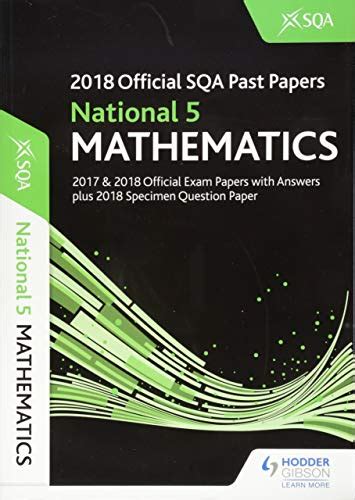 National 5 Mathematics 2018 19 Sqa Specimen And Past Papers With