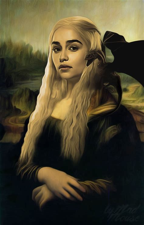 At the end of the. Stoic Pop Culture Masterpieces : Daenerys Targaryen fan art