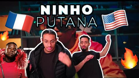 Americans First Reaction To French Rap Hip Hop Ninho Putana Clip