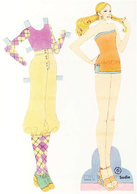 1970s Fashion Paper Dolls 70s Models Disco By Mindfulresource Barbie Paper Dolls Paper Dolls