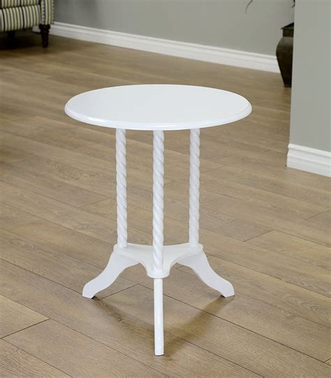 Small White End Table Home Furniture Design