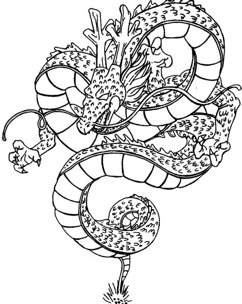 Shenron Coloring Page Coloring Page Coloring Home 196 The Best Porn