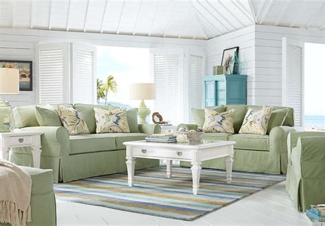 Find full living room furniture sets, complete with sofas, loveseats, tables, etc. Cindy Crawford Home Beachside Green 7 Pc Living Room - Living Room Sets (Green) | Living room ...