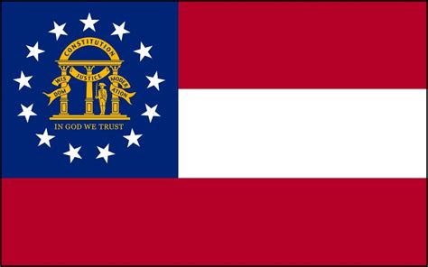 Free alabama to wyoming official flags printables. FREE Printable Georgia State Flag & color book pages | 8½ x 11
