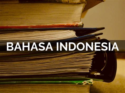 Bahasa Indonesia By Zahirahandi
