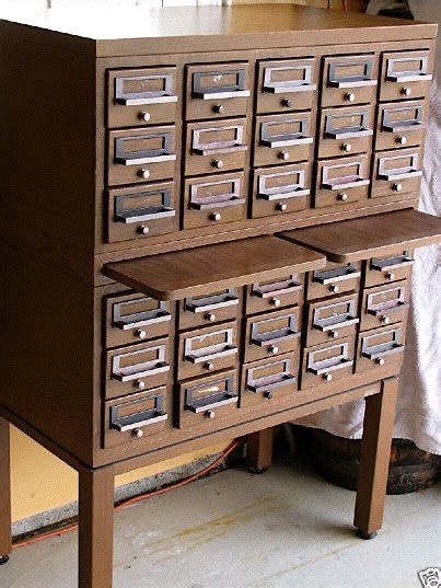 Old library card catalog cabinet for sale. SHOW ME Your Cookie Cutters!