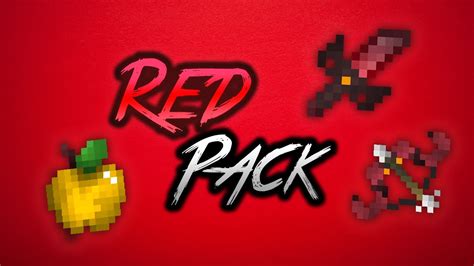 Minecraft Red Pvp Texture Pack 16x16 17 Animated Short Swords Youtube